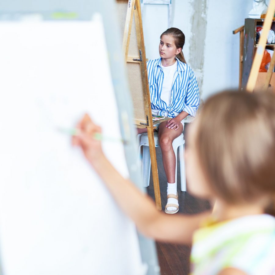 Little Kids in Art Therapy